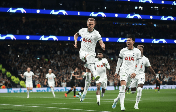 周三009欧冠：法兰克福vs热刺 比分解析，热刺赢球直通16强